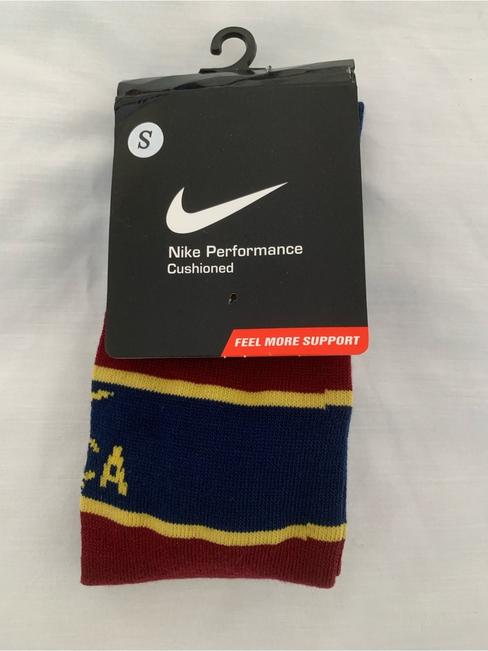 Nike Barcelona Barca Socks S Navy Burgundy Y13C-3Y W4-6